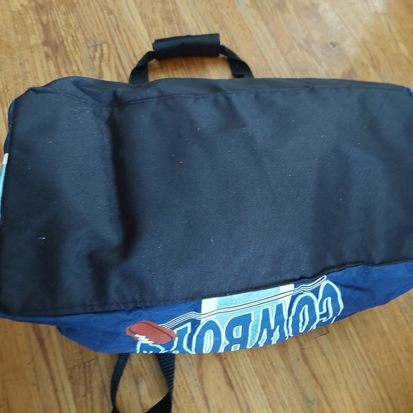 Vintage NFL Dallas Cowboys Blue Duffel Bag Football (Bag C) - Picture 5 of 10
